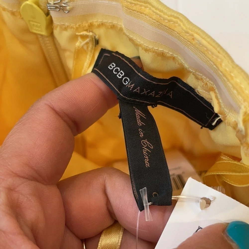 BCBGMaxAzria bamboo yellow